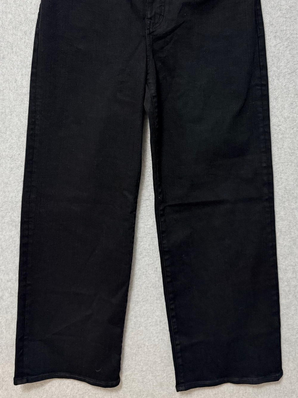 Madewell Perfect Vintage Wide Leg Jeans NWT Size 29 Black High Rise Full Length - Picture 5 of 11